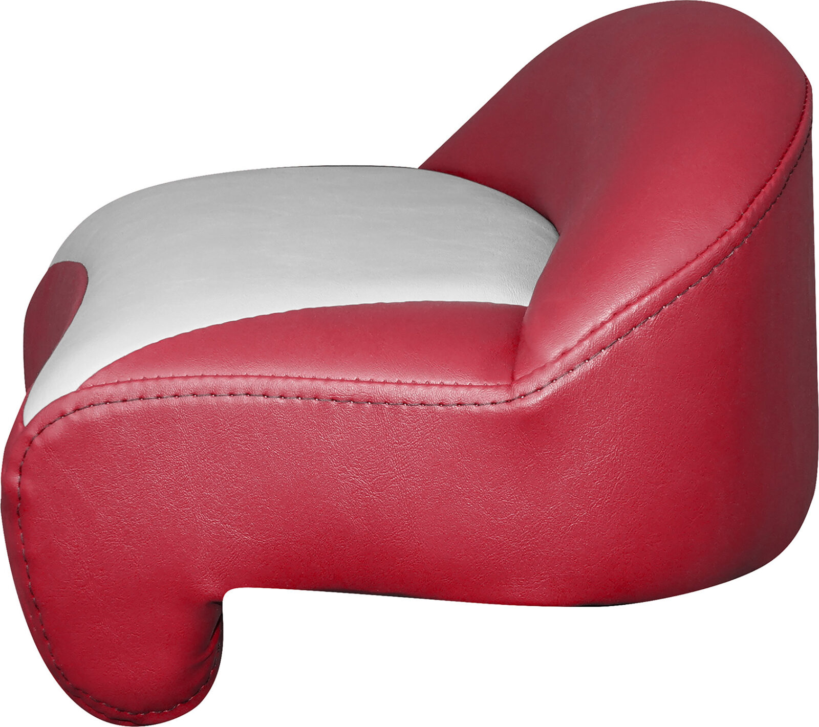 TEMPRESS USA Guide Series Casting Seat w/Molded Foam – Red/Gray - Image 4